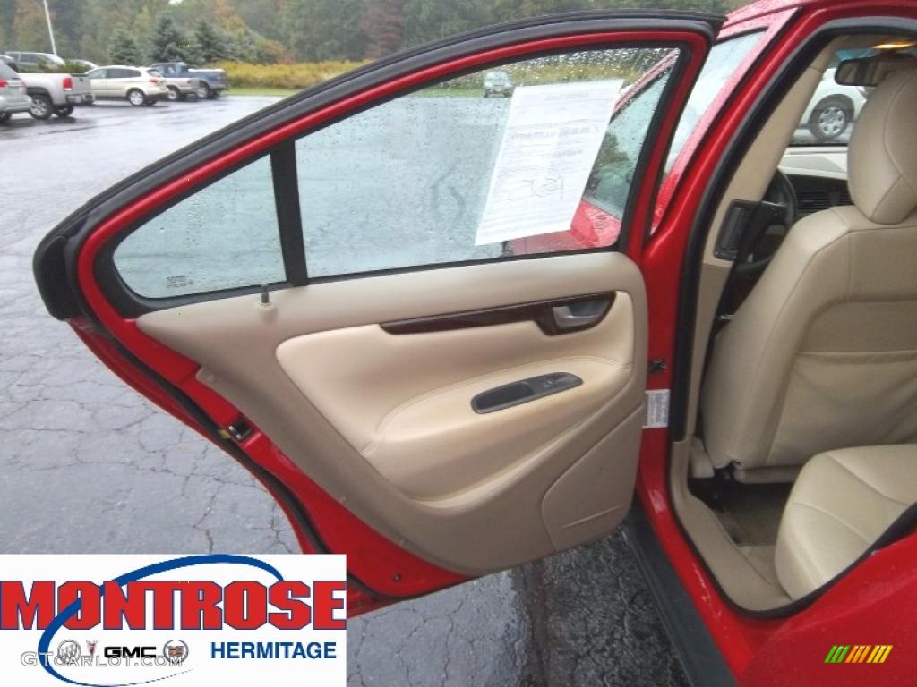 2002 S60 2.4T AWD - Red / Taupe photo #20