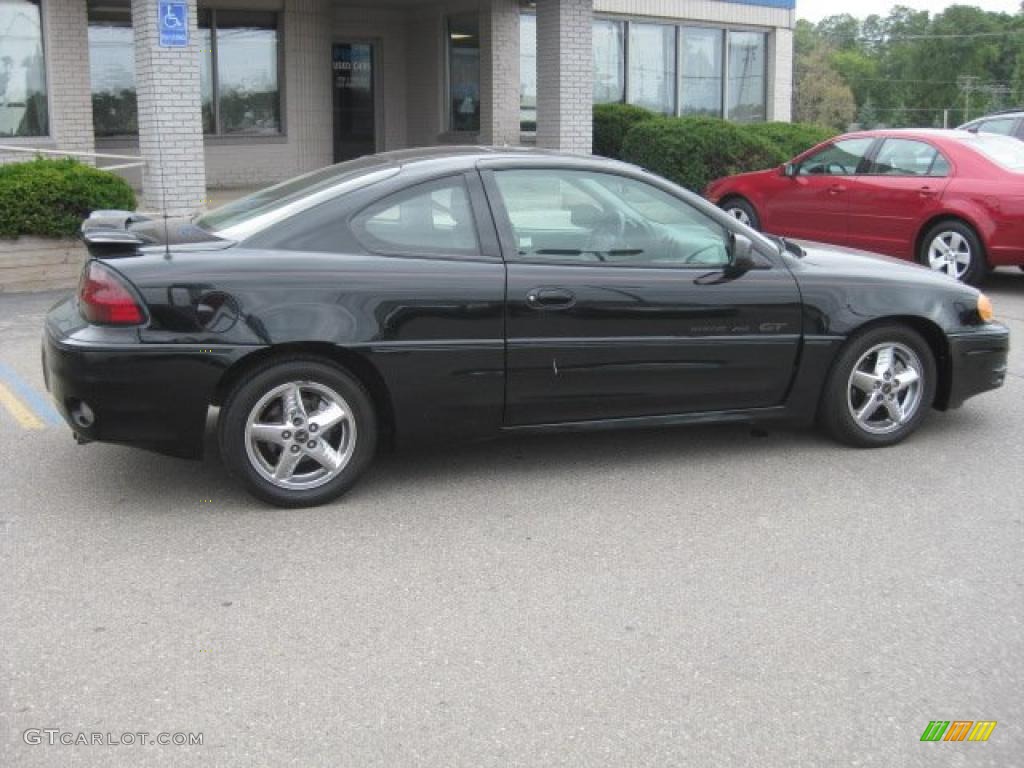 2001 Grand Am GT Coupe - Black / Dark Pewter photo #3