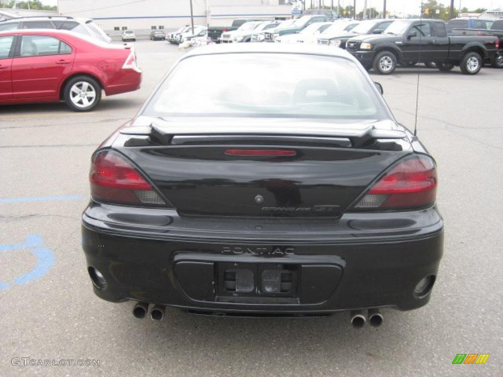 2001 Grand Am GT Coupe - Black / Dark Pewter photo #5