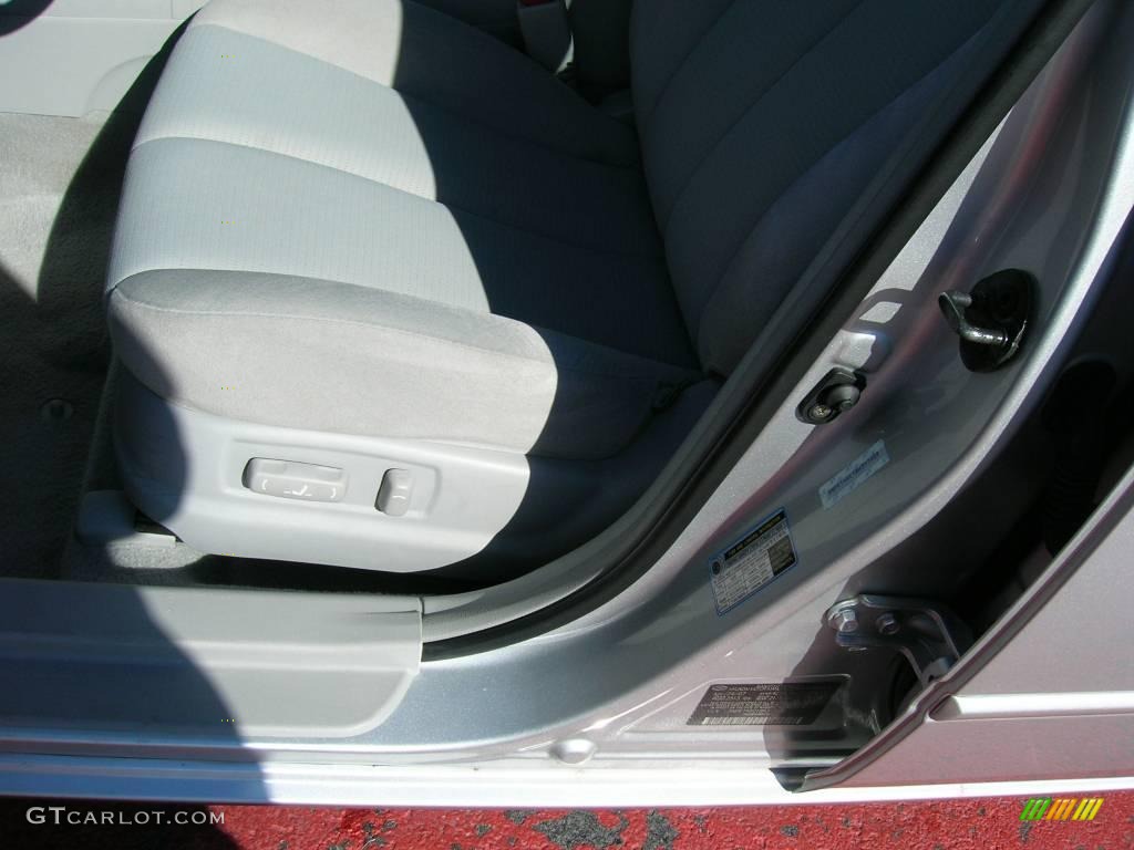 2008 Sonata GLS - Bright Silver / Gray photo #10