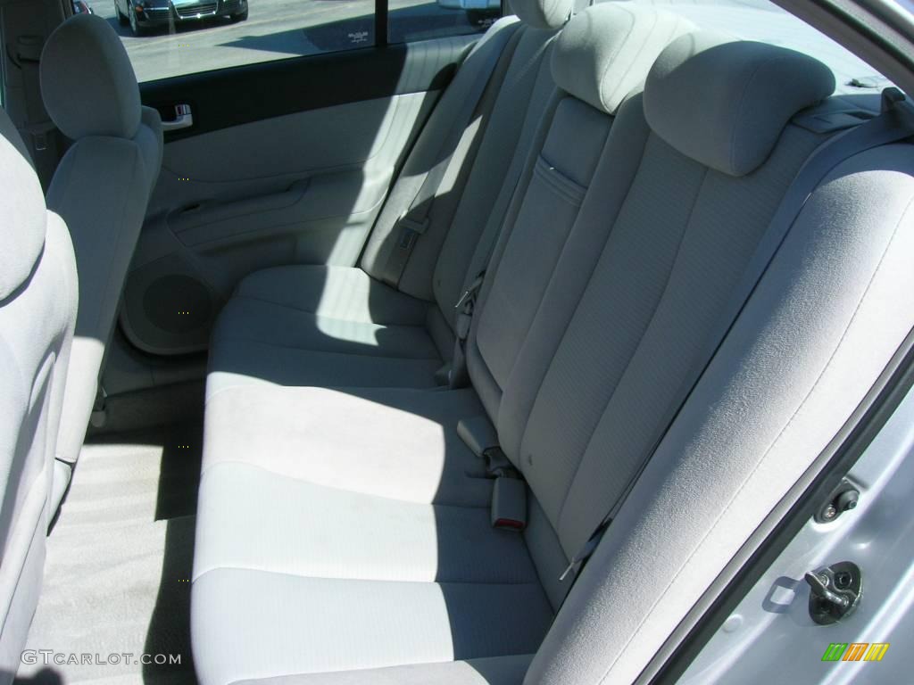 2008 Sonata GLS - Bright Silver / Gray photo #11