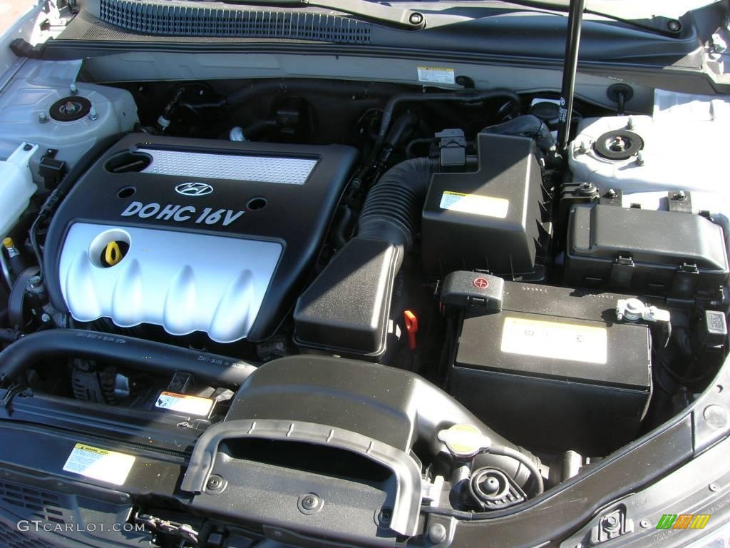 2008 Sonata GLS - Bright Silver / Gray photo #15