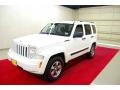 2008 Stone White Jeep Liberty Sport  photo #3