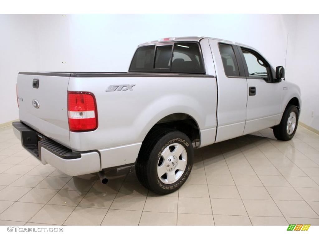 2006 F150 STX SuperCab - Silver Metallic / Medium Flint photo #6