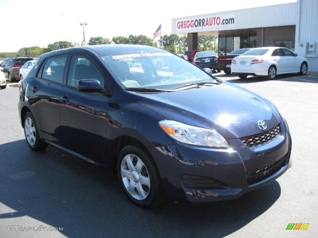 Nautical Blue Metallic Toyota Matrix