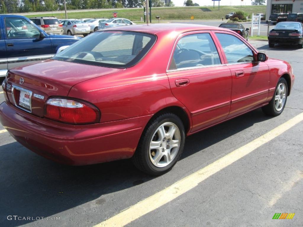 2000 626 LX-V6 - Laser Red / Beige photo #4