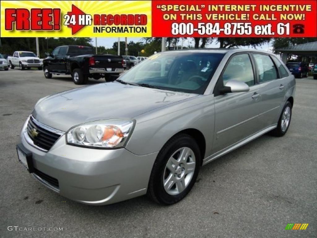 2006 Malibu Maxx LT Wagon - Silverstone Metallic / Titanium Gray photo #1