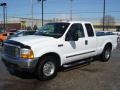 2000 Oxford White Ford F250 Super Duty XLT Extended Cab  photo #1