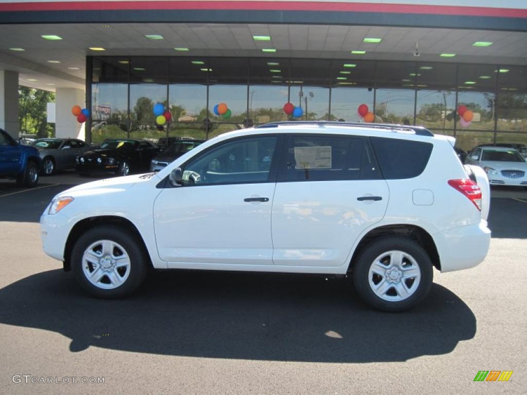 2011 RAV4 I4 - Super White / Ash photo #2