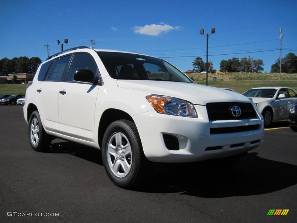 2011 RAV4 I4 - Super White / Ash photo #7