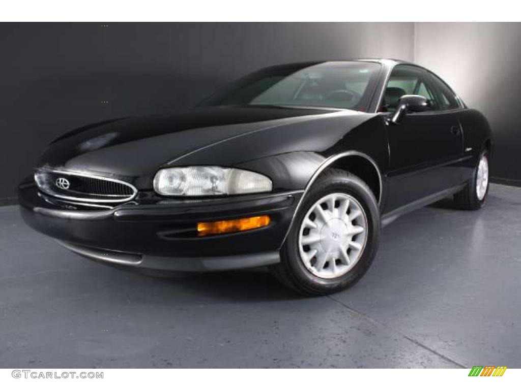 1995 Riviera Supercharged Coupe - Black / Black photo #22
