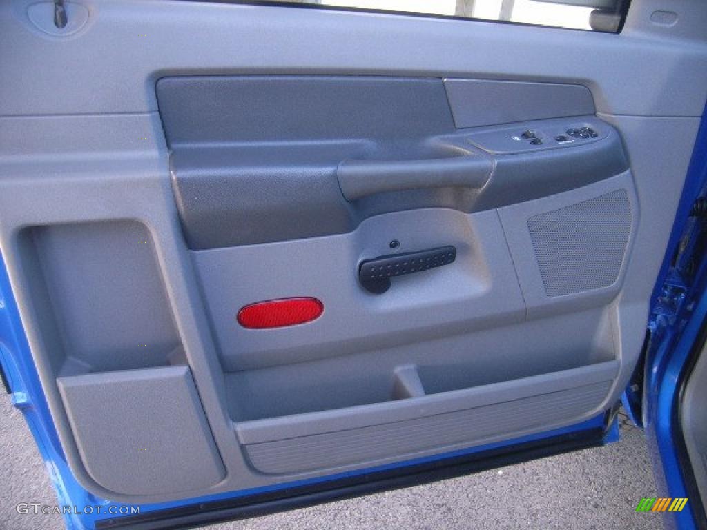 2008 Ram 1500 SXT Regular Cab 4x4 - Electric Blue Pearl / Medium Slate Gray photo #13