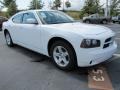 2010 Stone White Dodge Charger SE  photo #4