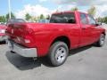 2010 Inferno Red Crystal Pearl Dodge Ram 1500 ST Quad Cab  photo #3