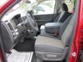 2010 Inferno Red Crystal Pearl Dodge Ram 1500 ST Quad Cab  photo #7