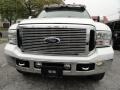 2007 Oxford White Ford F350 Super Duty Lariat SuperCab 4x4  photo #2