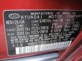2005 Merlot Dark Red Hyundai Santa Fe GLS 4WD  photo #27