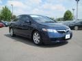 2010 Royal Blue Pearl Honda Civic LX Sedan  photo #7