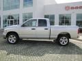 2008 Bright Silver Metallic Dodge Ram 1500 Lone Star Edition Quad Cab  photo #2