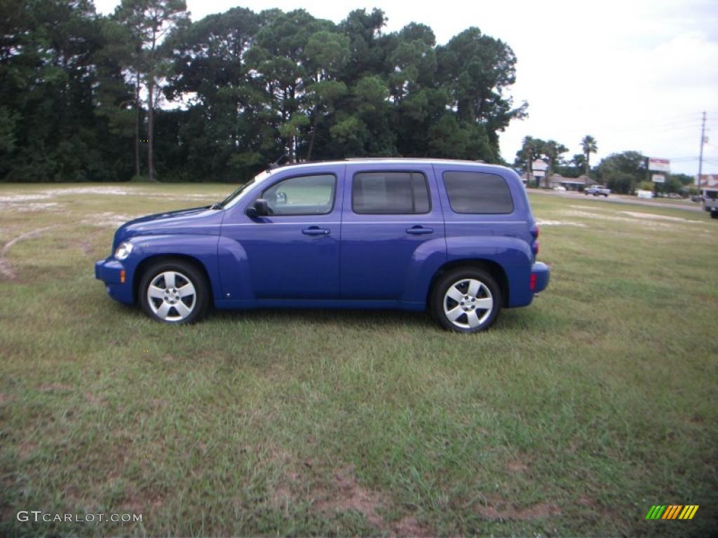 2009 HHR LS - Blue Flash Metallic / Gray photo #2