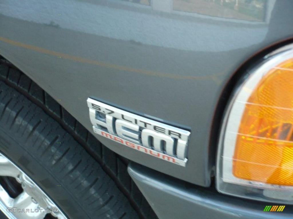 2003 Ram 1500 SLT Regular Cab 4x4 - Graphite Metallic / Dark Slate Gray photo #9