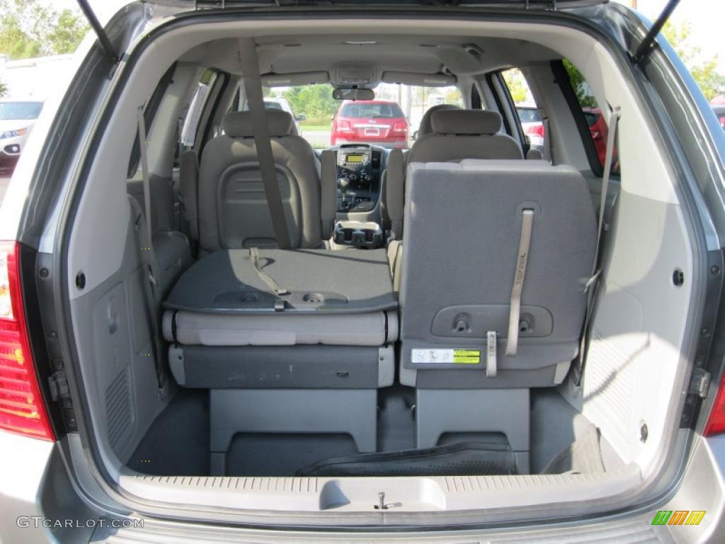 2010 Sedona LX - Titanium Silver / Gray photo #5