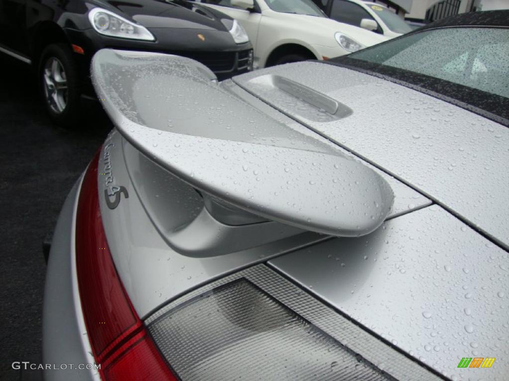 Arctic Silver Metallic 2004 Porsche 911 Carrera 4S Cabriolet Exterior Photo #37208577