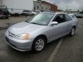 2003 Satin Silver Metallic Honda Civic EX Coupe  photo #2