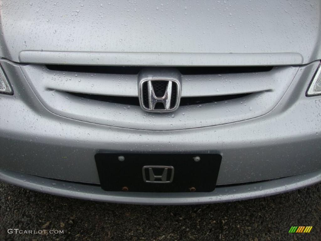 2003 Civic EX Coupe - Satin Silver Metallic / Black photo #31