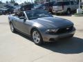 2010 Sterling Grey Metallic Ford Mustang V6 Convertible  photo #7