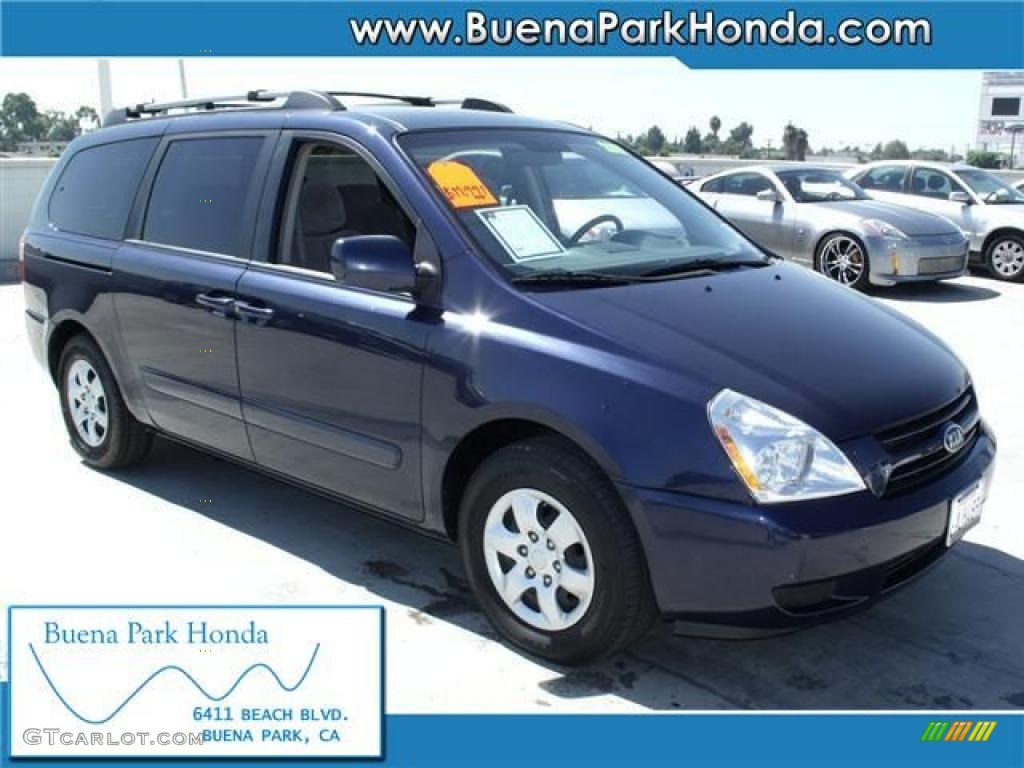 2007 Sedona LX - Velvet Blue / Gray photo #1