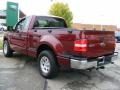 2006 Dark Toreador Red Metallic Ford F150 XLT Regular Cab  photo #3