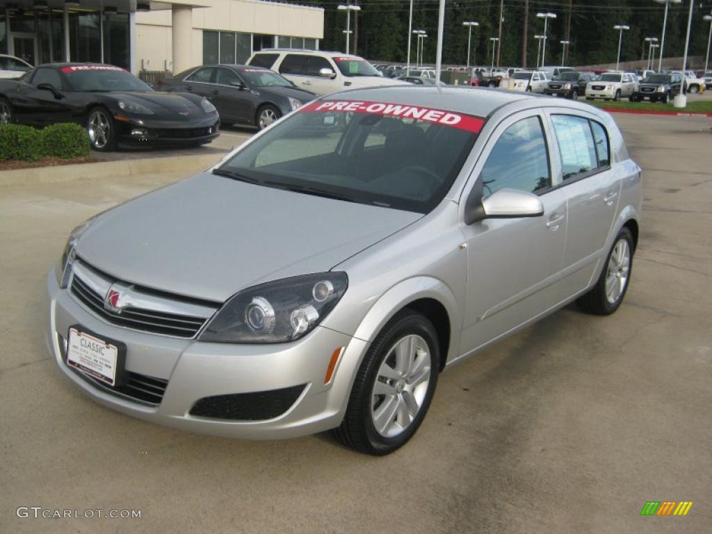 2008 Astra XE Sedan - Star Silver / Charcoal photo #1