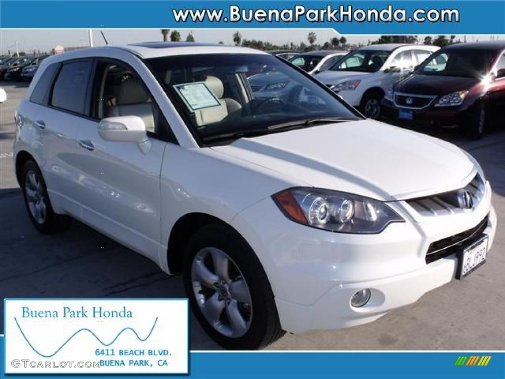 White Diamond Pearl Acura RDX