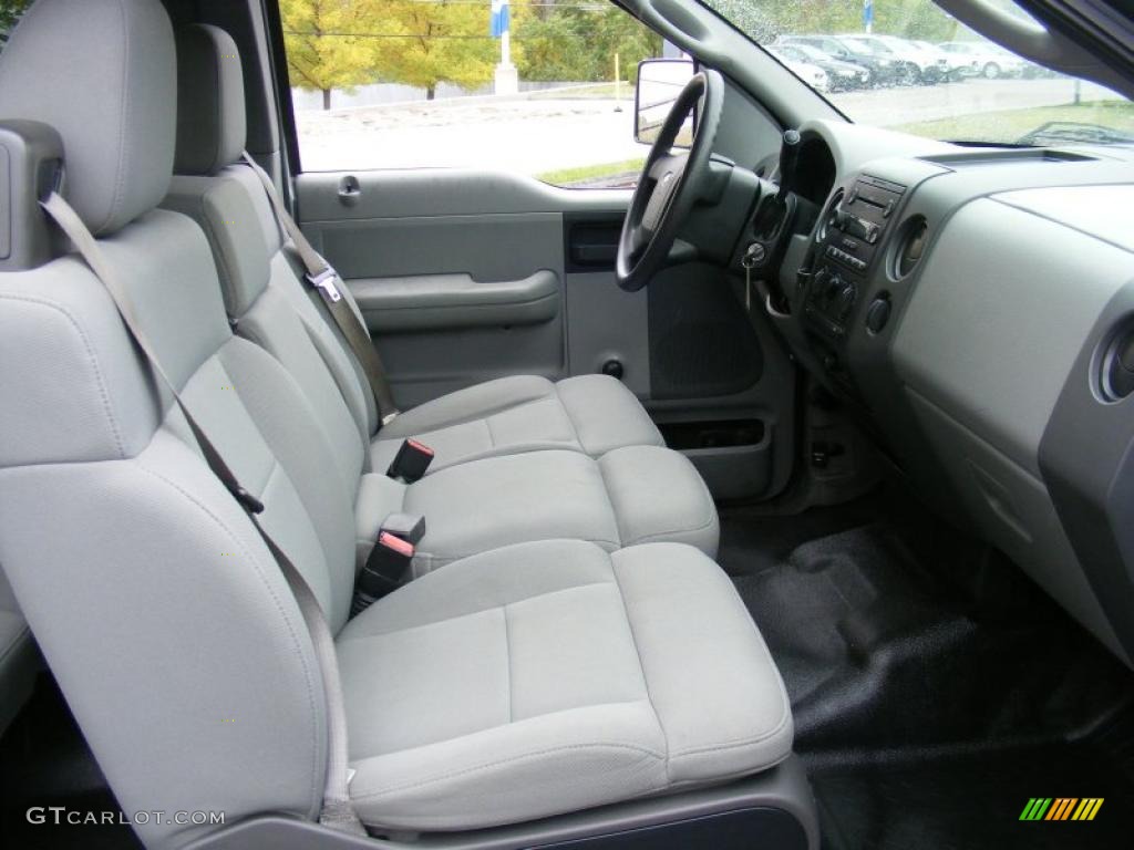 2005 F150 STX SuperCab - Silver Metallic / Medium Flint Grey photo #13