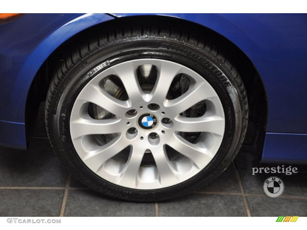 2007 3 Series 335i Sedan - Montego Blue Metallic / Black photo #6