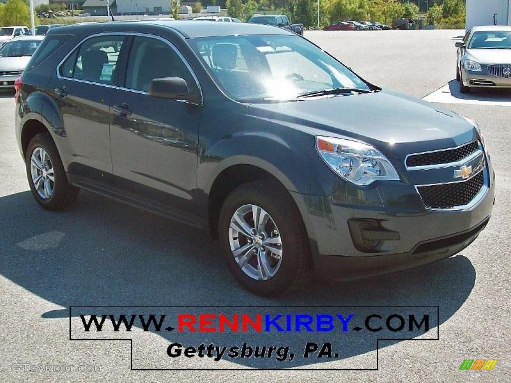 2011 Equinox LS - Cyber Gray Metallic / Light Titanium/Jet Black photo #1