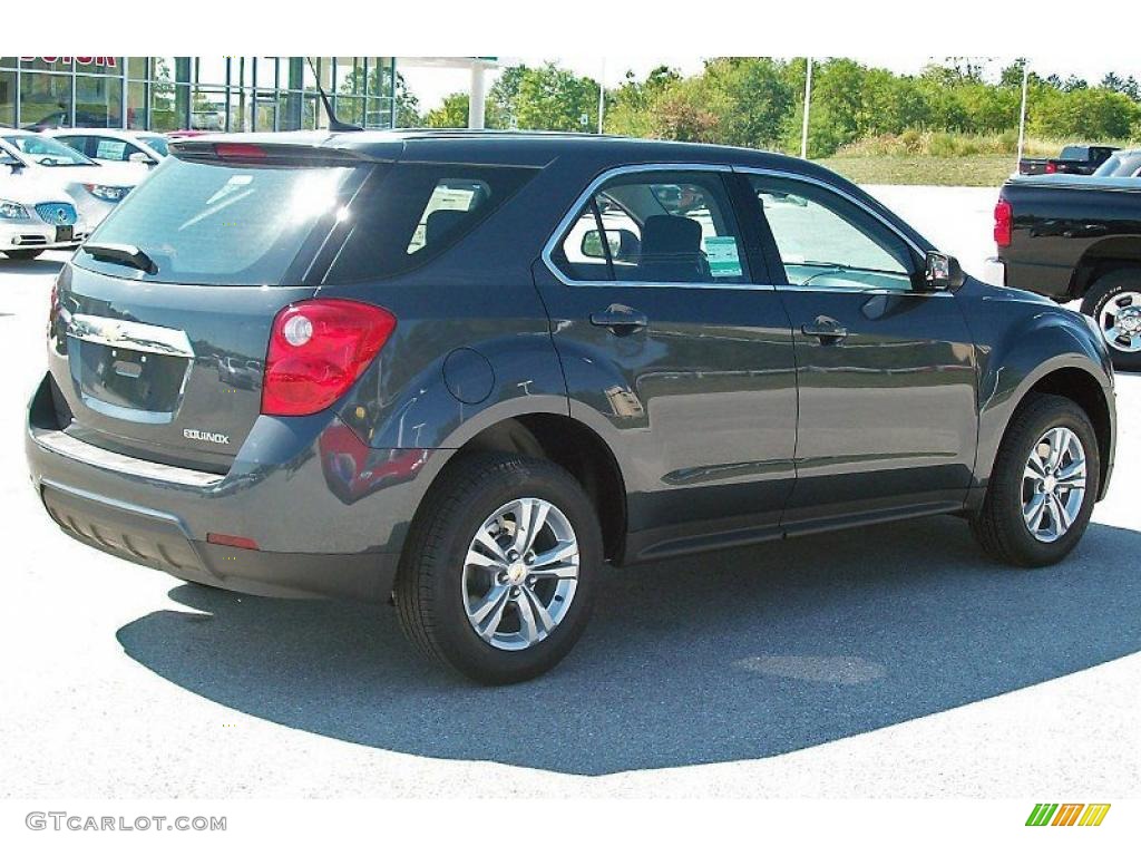 2011 Equinox LS - Cyber Gray Metallic / Light Titanium/Jet Black photo #12