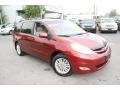 2007 Salsa Red Pearl Toyota Sienna XLE Limited AWD  photo #3