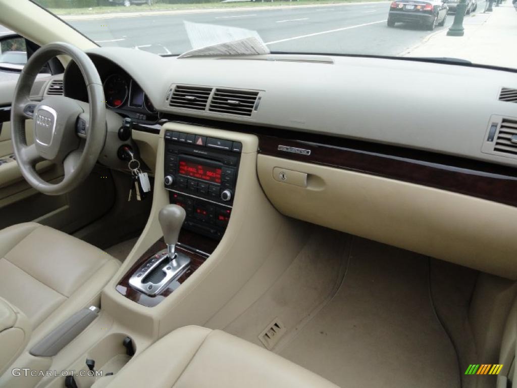 2008 A4 2.0T Special Edition quattro Sedan - Deep Sea Blue Pearl Effect / Beige photo #11