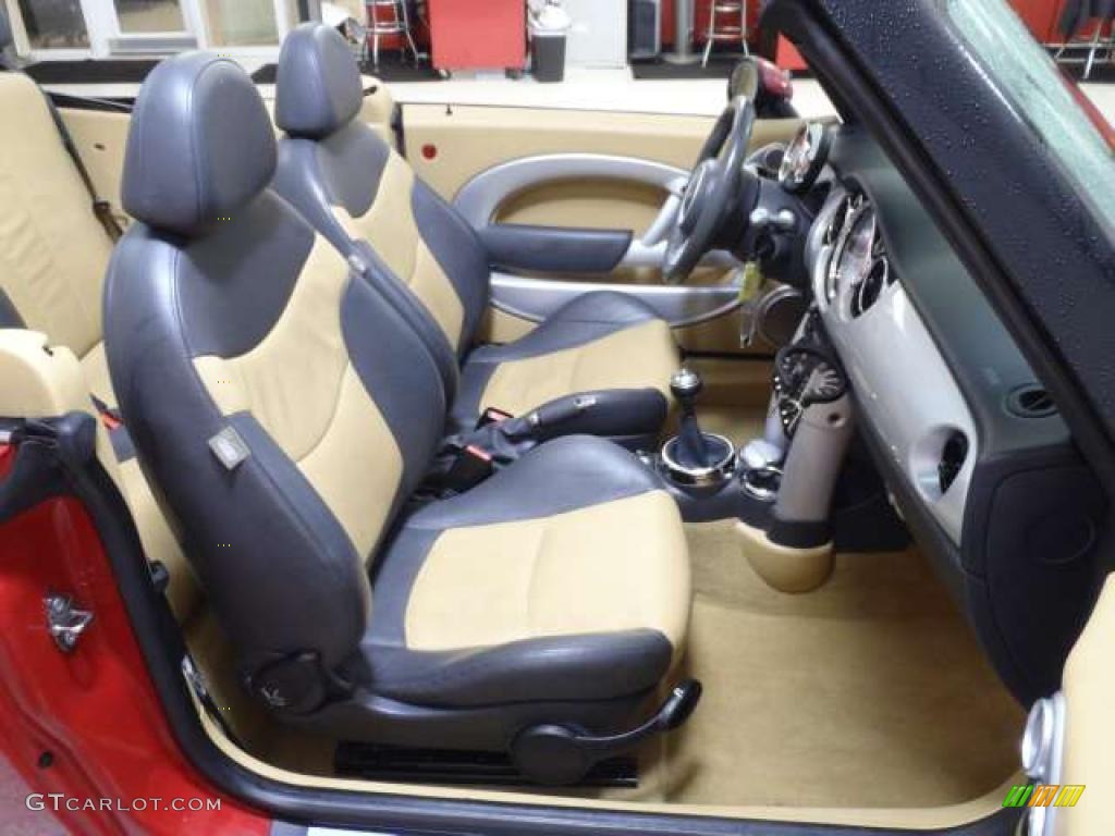 Cordoba Beige Interior 2005 Mini Cooper Convertible Photo #37226299