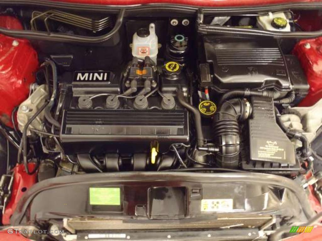 2005 Mini Cooper Convertible 1.6L SOHC 16V 4 Cylinder Engine Photo #37226315