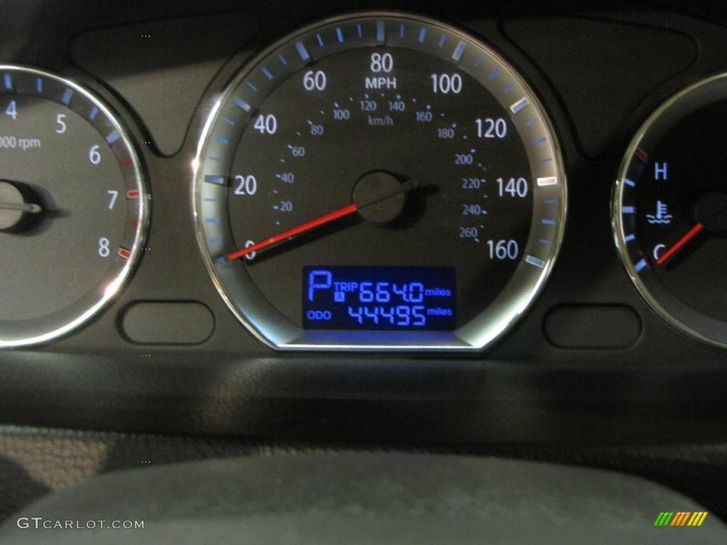 2010 Sonata GLS - Cocoa Metallic / Camel photo #11