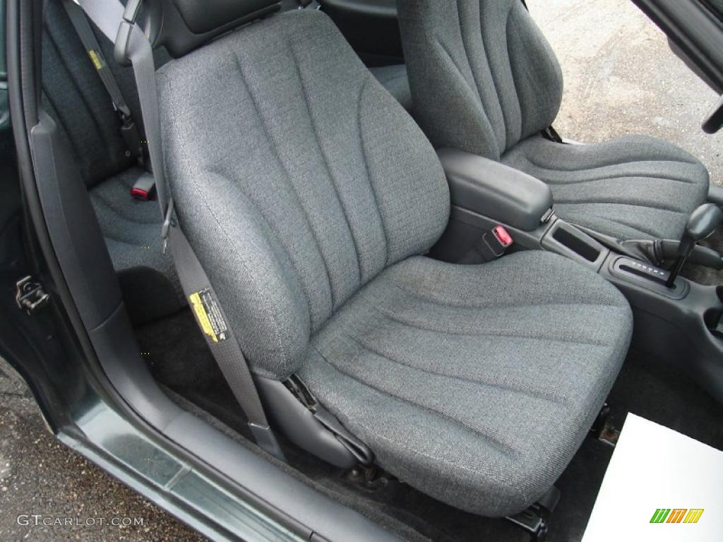 2003 Cavalier Coupe - Dark Green Metallic / Graphite Gray photo #13
