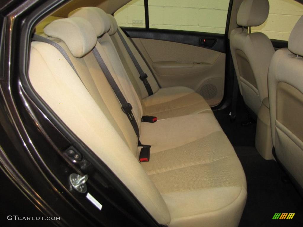 2010 Sonata GLS - Cocoa Metallic / Camel photo #15