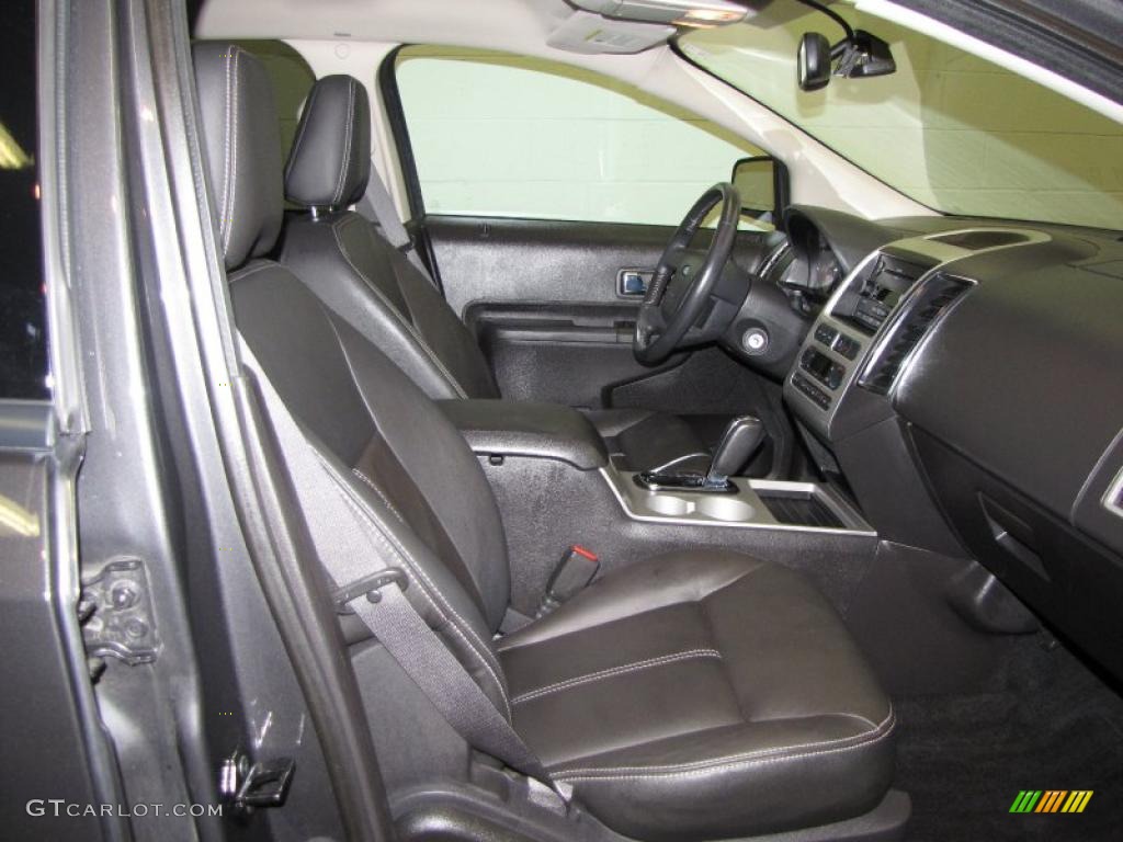 2007 Edge SEL Plus - Carbon Metallic / Charcoal Black photo #14