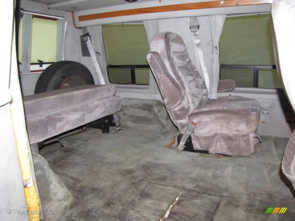 1996 Ram Van 2500 Passenger Conversion - Stone White / Gray photo #6