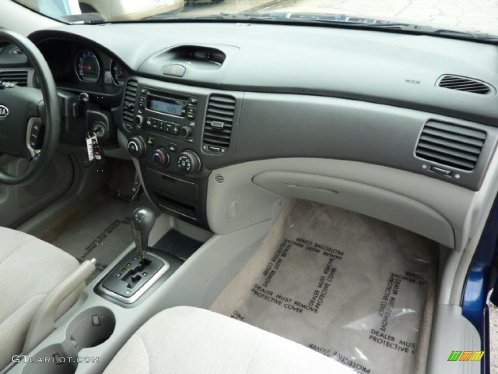 2006 Optima LX - Imperial Blue / Gray photo #21