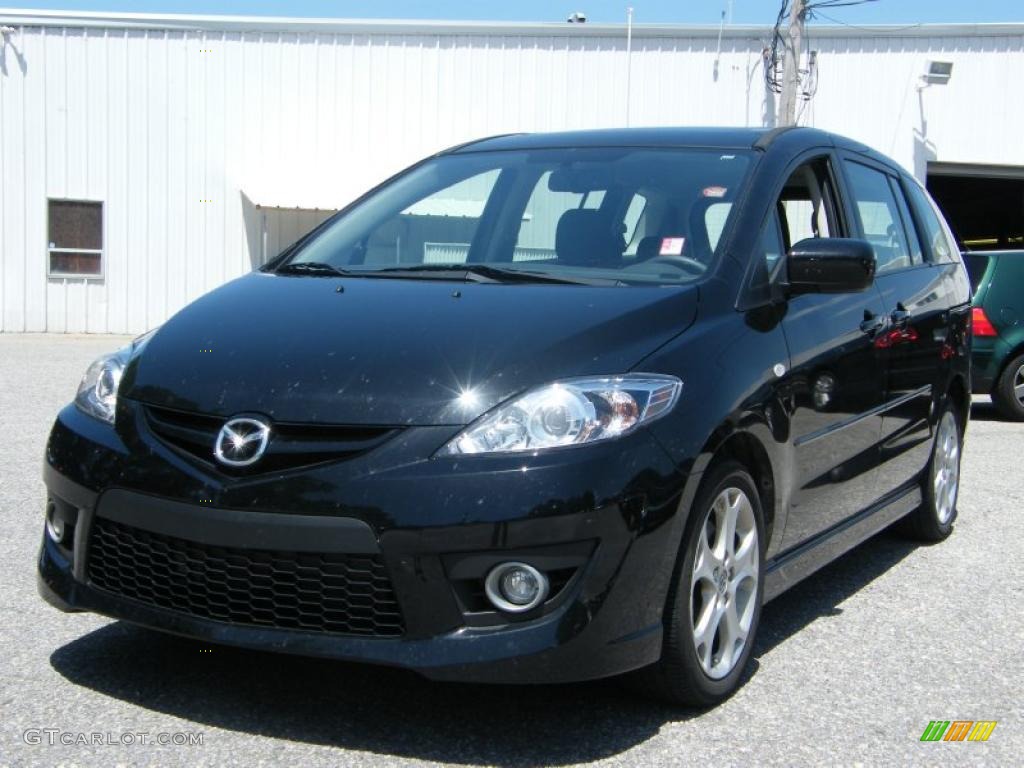 Brilliant Black Mazda MAZDA5