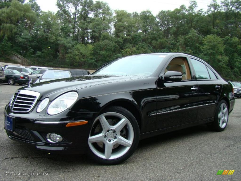 Black Mercedes-Benz E